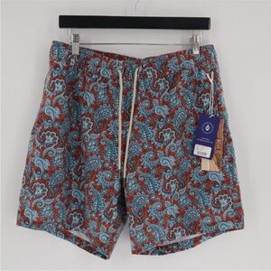 Fair Harbor Bayberry Trunk - Navy Crimson Leaves Bayberry Trunk - NWT